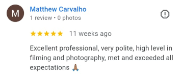 Google review highlighting FB Agency business growth